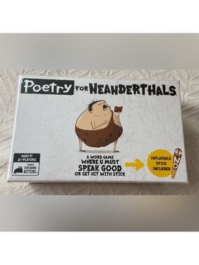 Poetry for Neanderthals Party Game by Exploding Kittens Brand